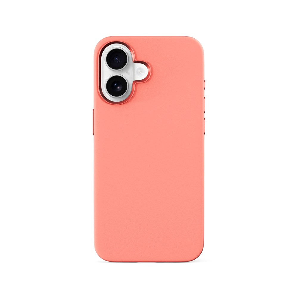 iPhone 16 Plus Epico Mag+ Silikon Deksel - MagSafe Kompatibel - Peach Pink