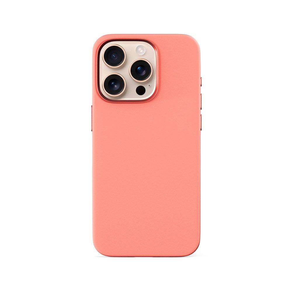 iPhone 16 Pro Max Epico Mag+ Silikon Deksel - MagSafe Kompatibel - Peach Pink