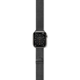 Apple Watch (38/40/SE/41/42mm) Epico Milanese Rustfri Stål Rem - Space Grey