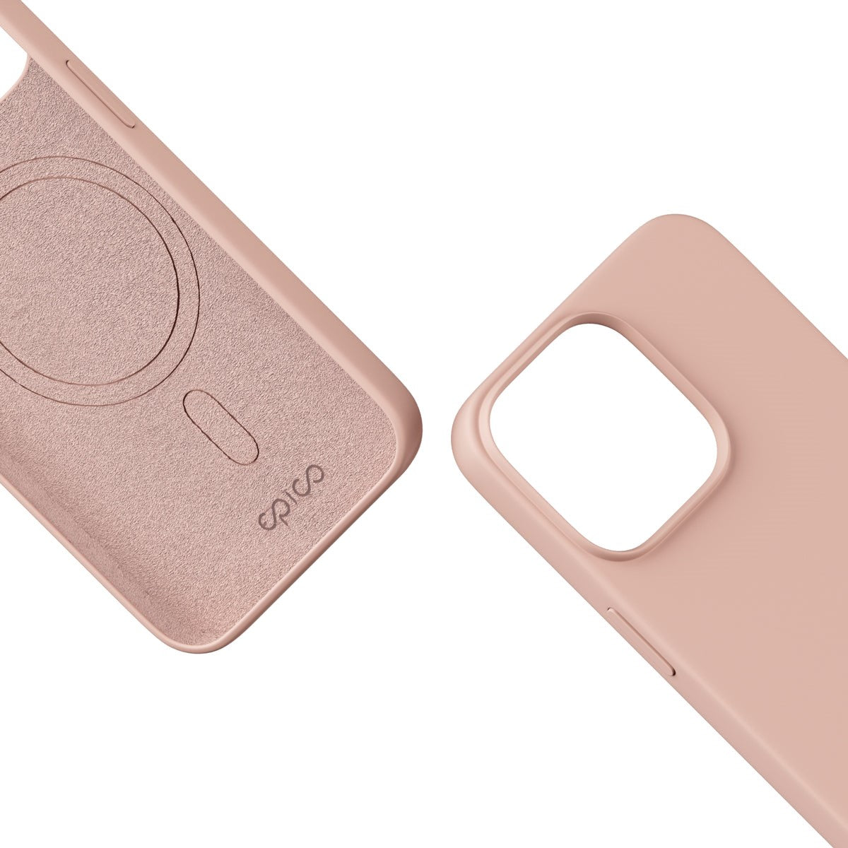 iPhone 15 Pro Epico Silikon Deksel - MagSafe Kompatibel - Rosa