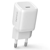 Epico Mini Vegglader PD 30W m. USB-C - Hvit