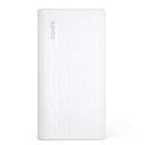 Epico Powerbank Multiport m. 2 x USB-A og 1 x USB-C - 20.100 mAh - Hvit