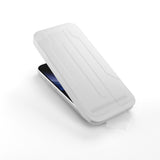 iPhone 18 Pro Max Epico Privacy AntiReflective Glass 3D Skjermbeskyttelsesglass m. Monteringsramme - Gjennomsiktig
