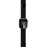 Apple Watch (42/44/SE/45/46/49mm) Epico Milanese+ (Plus) Rustfri Stål Rem - Space Gray