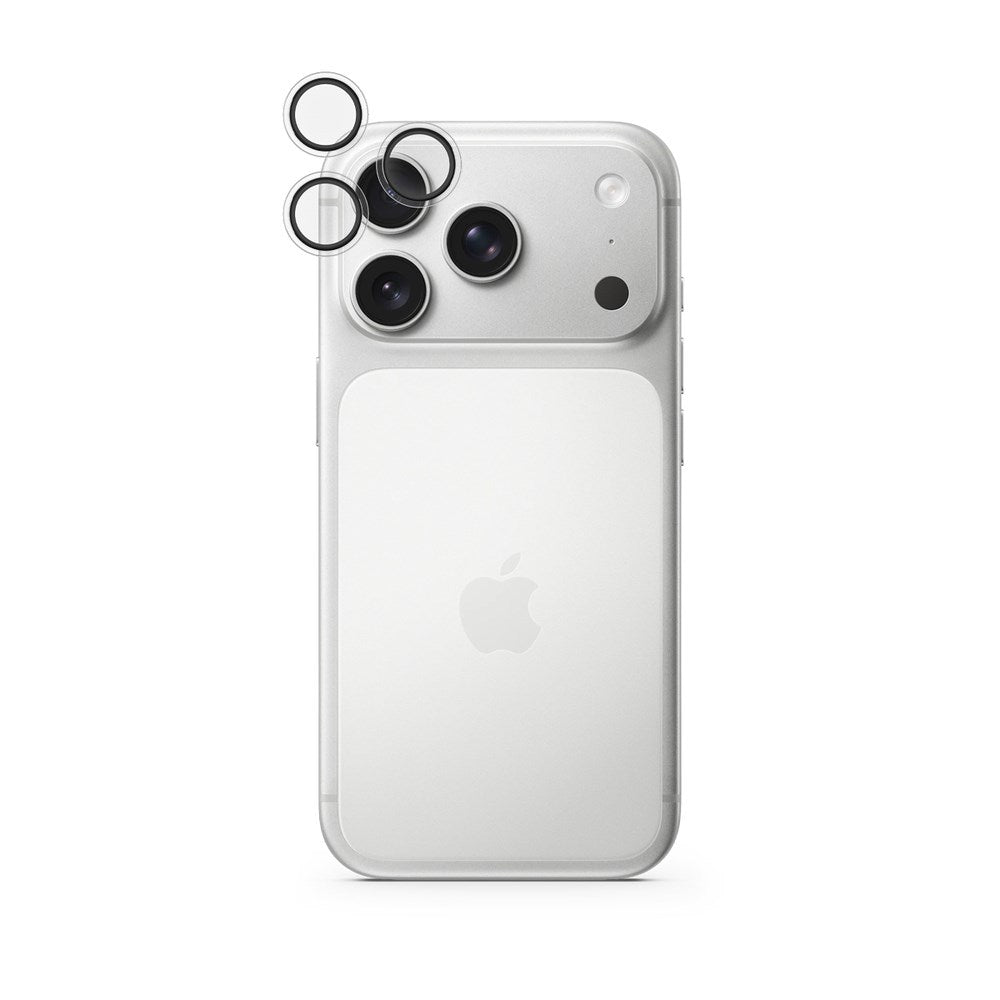 iPhone 18 Pro Epico Kameralinsbeskyttelse med Ettrinns Påføringsverktøy - Gjennomsiktig