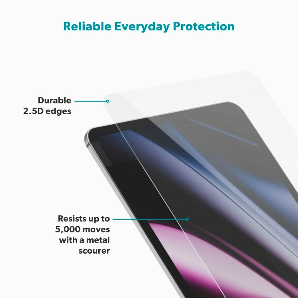 iPad Pro 11" (2025 / 2024) Epico Skjermbeskyttelsesglass m. Installasjonsramme - Gjennomsiktig