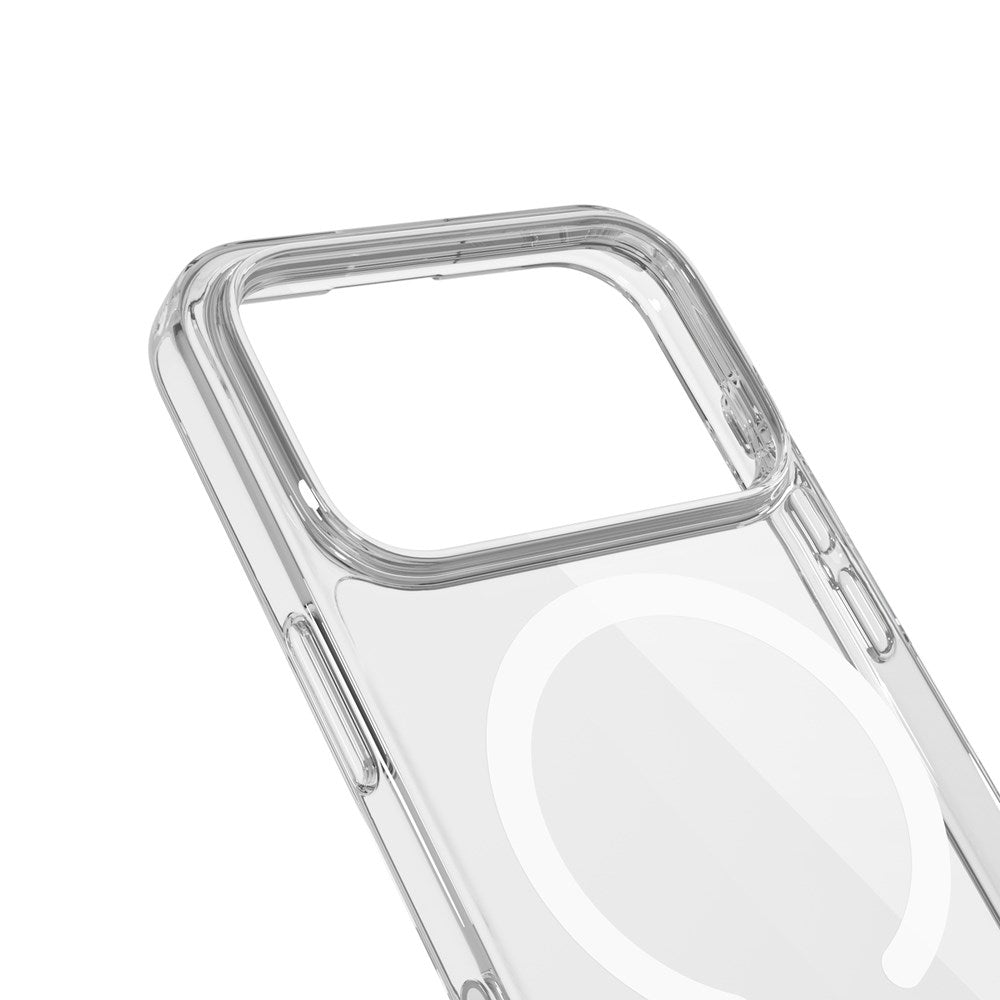 iPhone 18 Pro Max / 17 Pro Max Epico Hero Mag+ Deksel med Kamerabeskyttelse - MagSafe Kompatibel - Gjennomsiktig