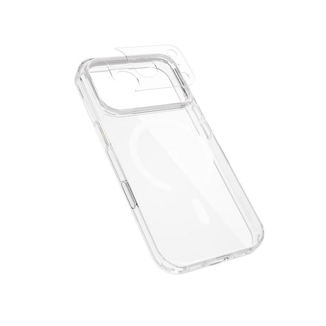 iPhone 18 Pro Max / 17 Pro Max Epico Hero Mag+ Deksel med Kamerabeskyttelse - MagSafe Kompatibel - Gjennomsiktig