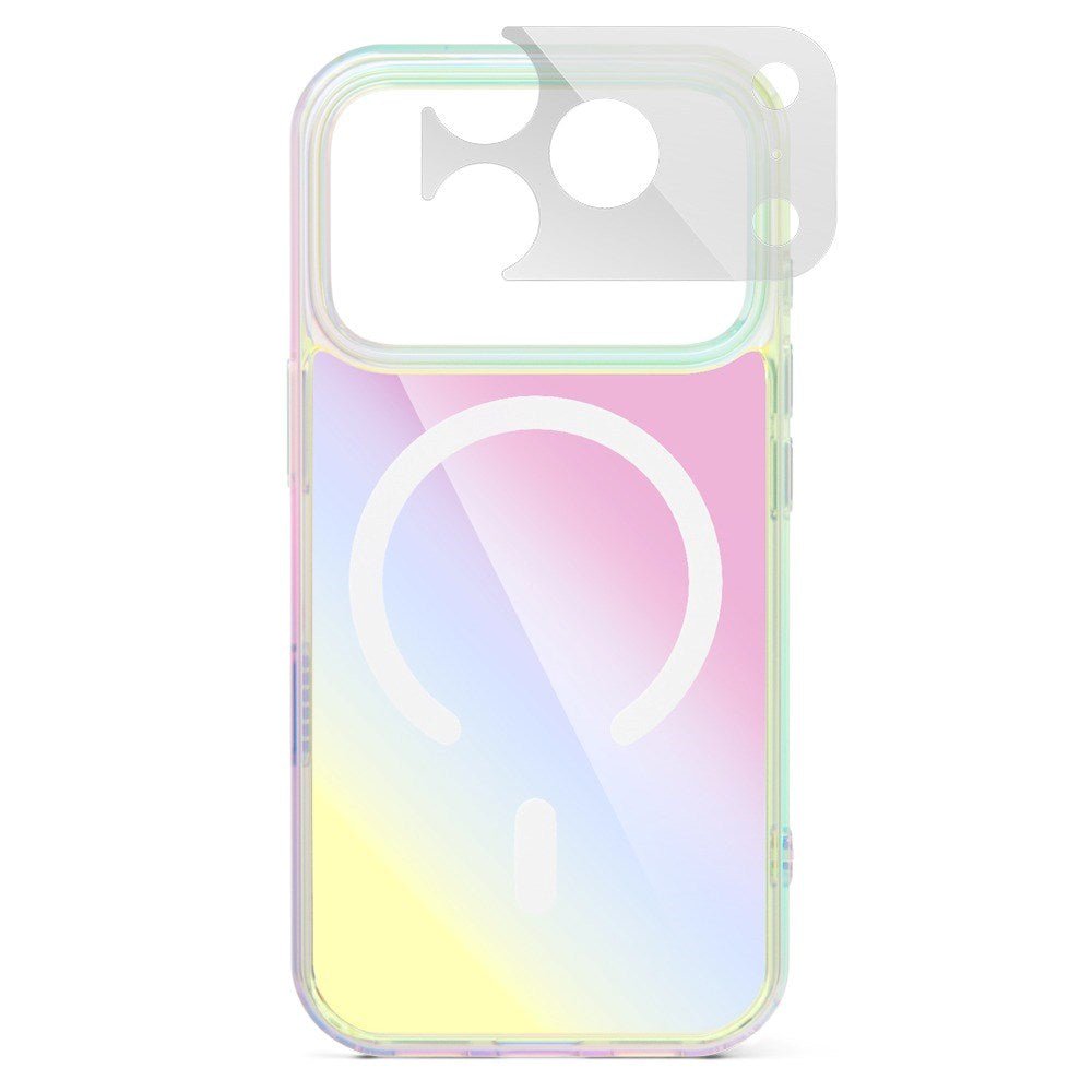 iPhone 18 Pro Max / 17 Pro Max Epico Holographic Hero Mag+ Deksel m. Kamerabeskyttelse - MagSafe Kompatibel - Holographic