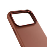 iPhone 18 Pro / 17 Pro Epico Leather Pro Mag+ Deksel m. Kamerabeskyttelse - MagSafe Kompatibel - Brun