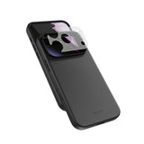 iPhone 18 Pro / 17 Pro Epico Leather Pro Mag+ Deksel m. Kamerabeskyttelse - MagSafe Kompatibel - Sort