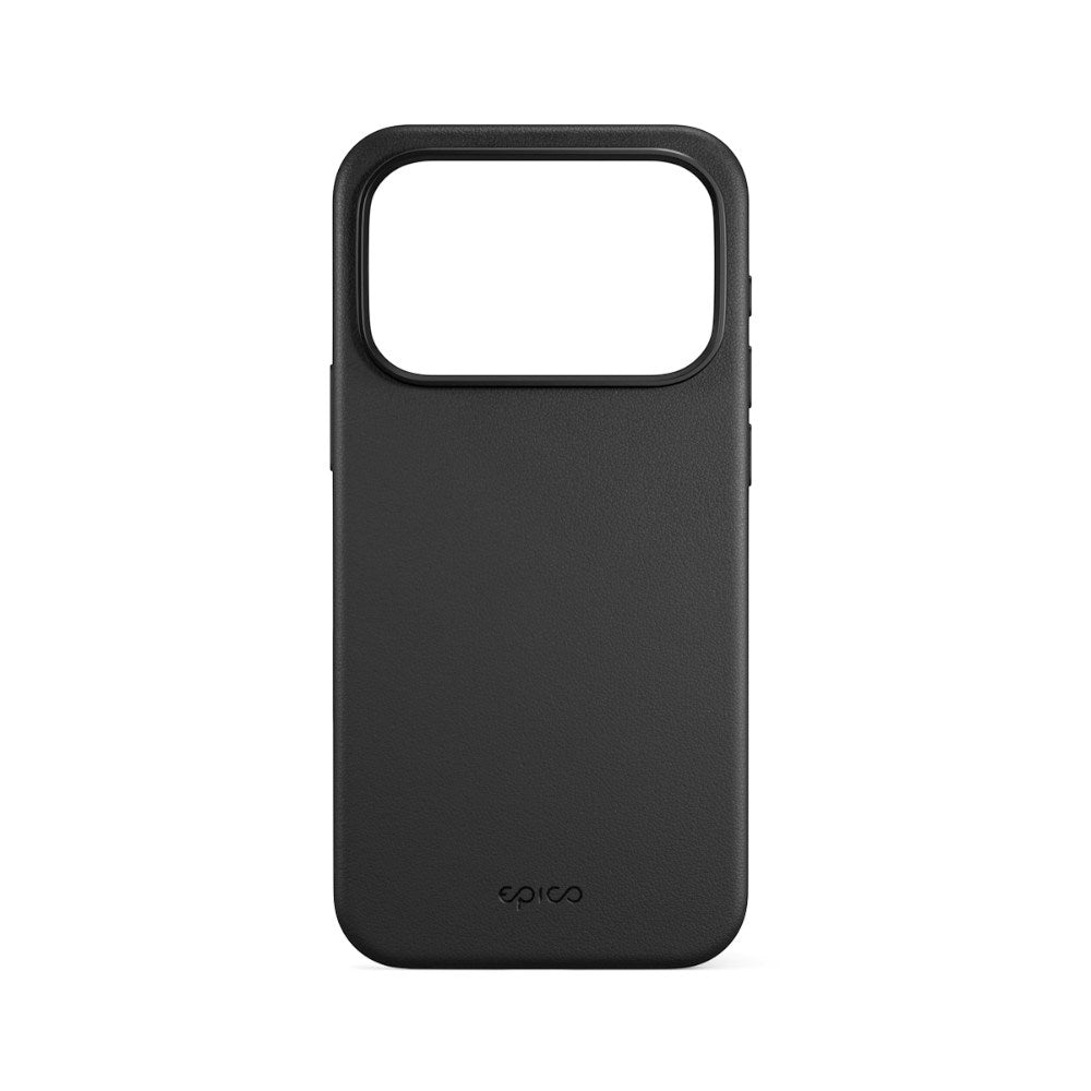 iPhone 18 Pro / 17 Pro Epico Leather Pro Mag+ Deksel m. Kamerabeskyttelse - MagSafe Kompatibel - Sort