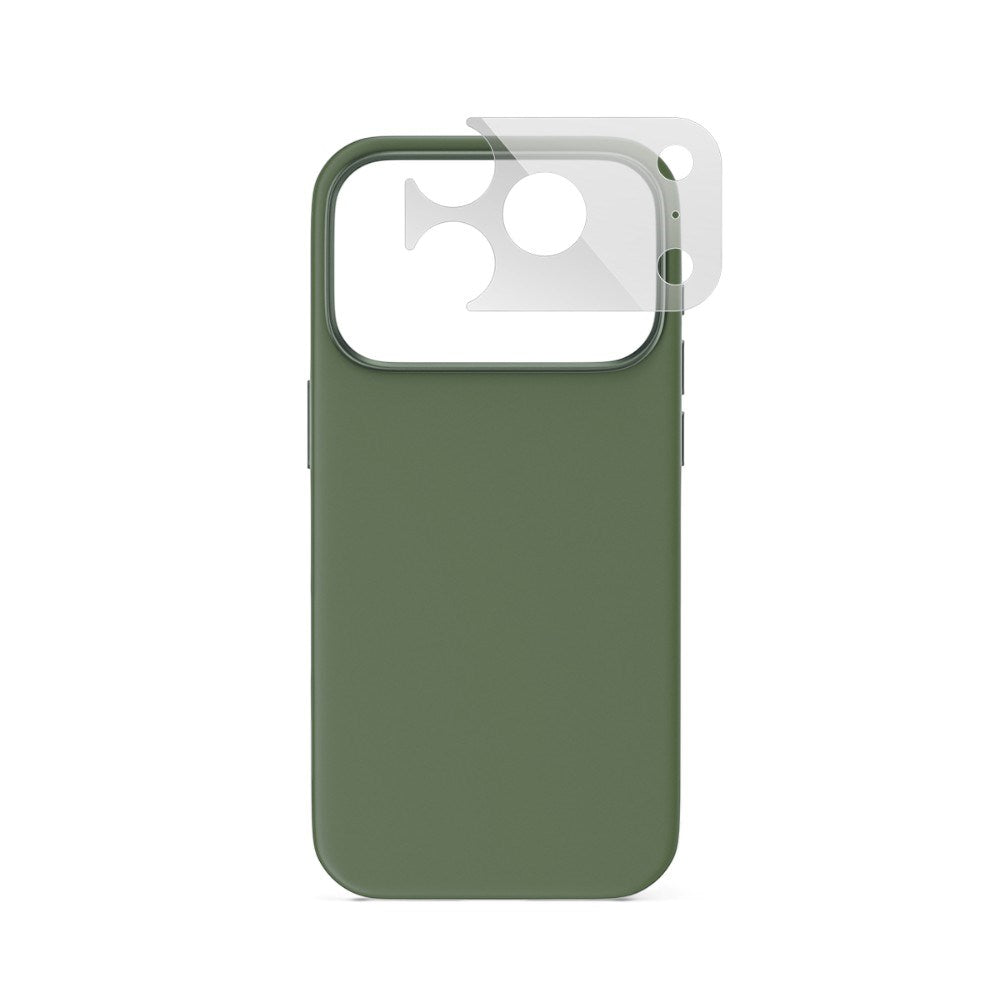 iPhone 18 Pro / 17 Pro Epico Silicone Pro Mag+ Deksel m. Kamerabeskyttelse - MagSafe Kompatibel - Grønn