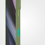 iPhone 18 Pro Max / 17 Pro Max Epico SolidWoven Pro Mag+ Deksel m. Kamerabeskyttelse - MagSafe Kompatibel - Grønn