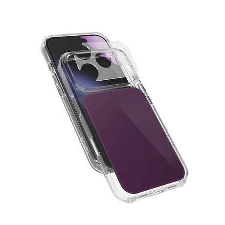 iPhone 18 Pro / 17 Pro Epico Tile Mag+ Deksel m. Kamerabeskyttelse - MagSafe Kompatibel - Lilla