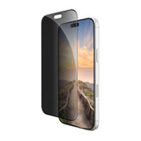 iPhone 18 Pro dbramante1928 Eco-Shield Privacy Skjermbeskytter med Installasjonsramme - Gjennomsiktig
