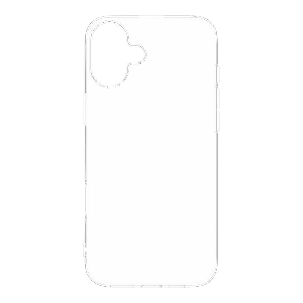 eSTUFF iPhone 16 Plus INFINITE VIENNA Fleksibelt Plastdeksel - 100% Resirkulert Plast - Gjennomsiktig