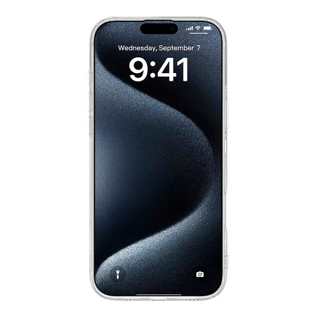 eSTUFF iPhone 16 Pro INFINITE VIENNA Fleksibelt Plastdeksel - 100% Resirkulert Plast - Gjennomsiktig