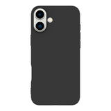 eSTUFF iPhone 16 Plus INFINITE VIENNA Fleksibelt Plastdeksel - 100% Resirkulert Plast - Svart