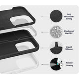 eSTUFF iPhone 17 Pro INFINITE ROME Deksel - Resirkulert Materiale - Svart