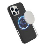 eSTUFF iPhone 16 Pro INFINITE VENICE Skinndekket Plastdeksel - MagSafe-Kompatibel - Svart