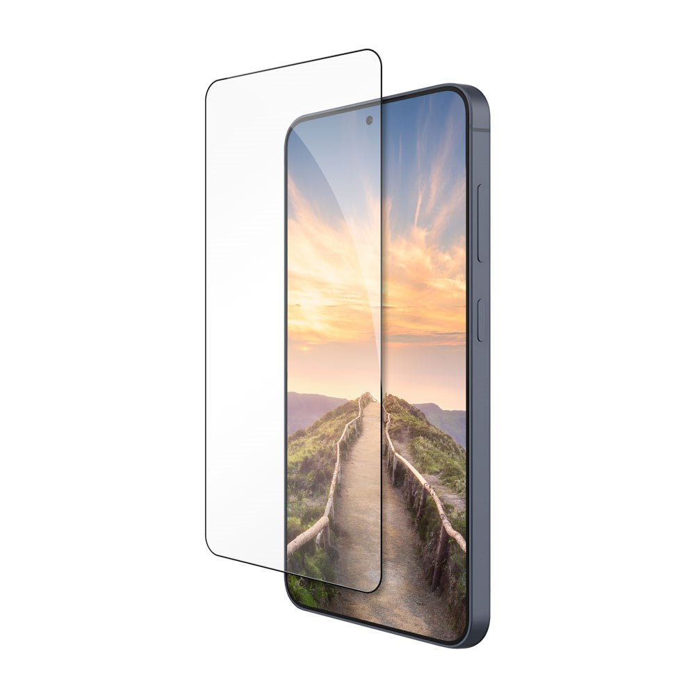 Samsung Galaxy S26+ (Plus) dbramante1928 Eco-Shield Skjermbeskytter - Gjennomsiktig / Svart Kant