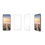 Samsung Galaxy S26+ (Plus) dbramante1928 Eco-Shield Skjermbeskytter - Gjennomsiktig / Svart Kant