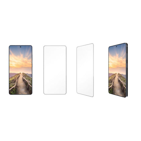 Samsung Galaxy S26 Ultra dbramante1928 Eco-Shield Skjermbeskytter - Gjennomsiktig / Svart Kant