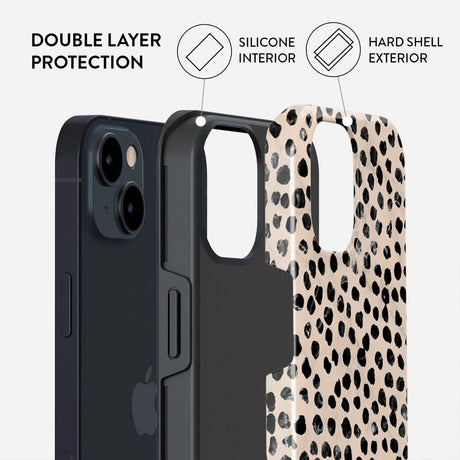 Burga iPhone 15 Tough Fashion Deksel - Almond Latte