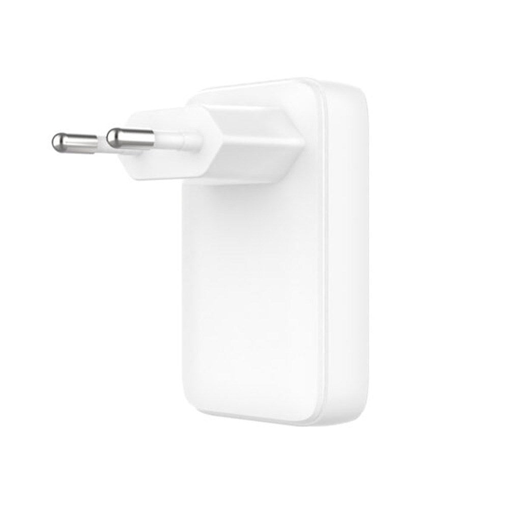 FAST Slank 30W USB-C - GaN Lader - Vinklet - Hvit