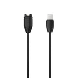 Fixed USB-C Ladekabel for Garmin Smartwatch - Svart