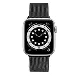 Apple Watch (38/40/SE/41mm) Fixed Mesh Rem - Svart