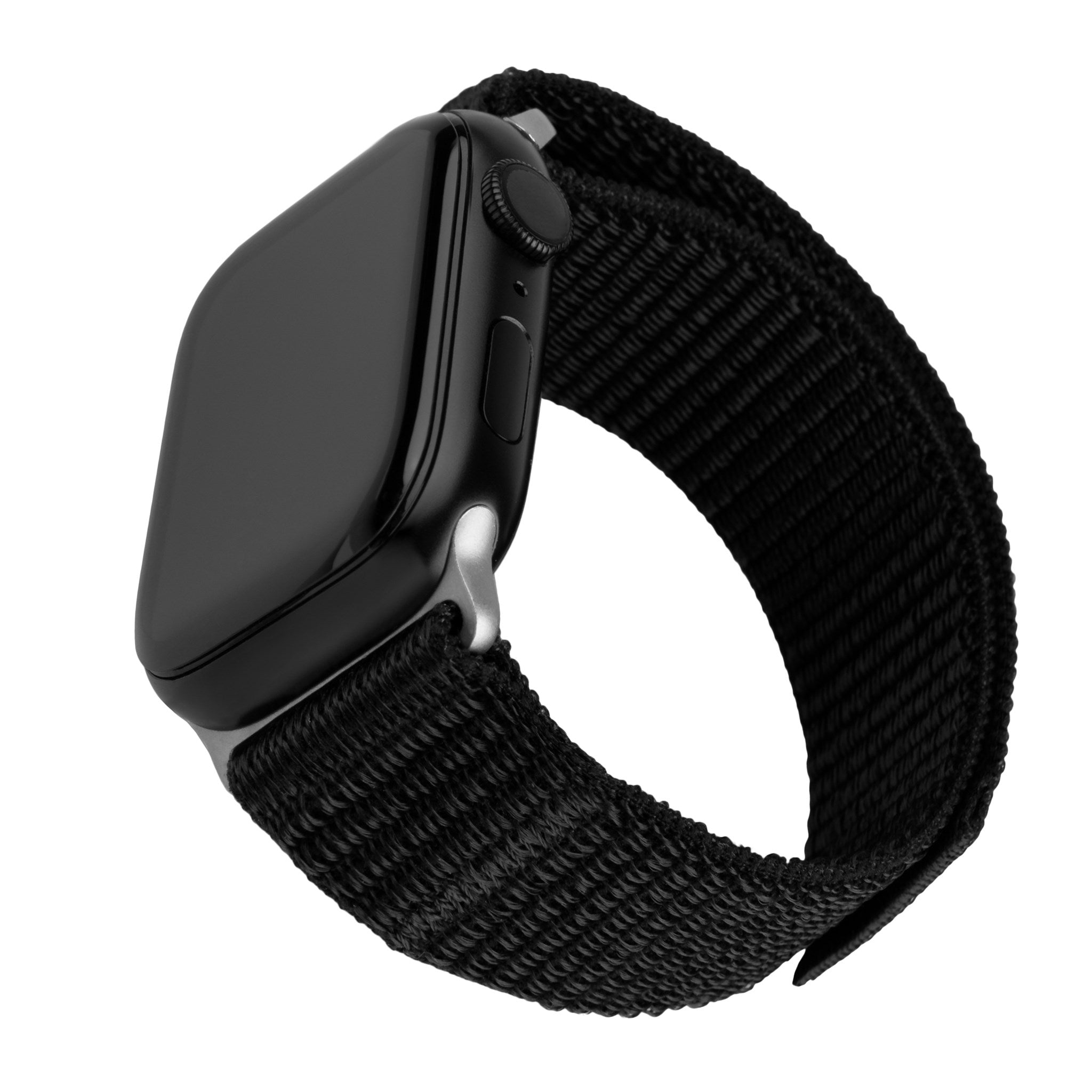 Apple Watch Ultra 1/2 (49mm) Fixed Nylonreim - Svart