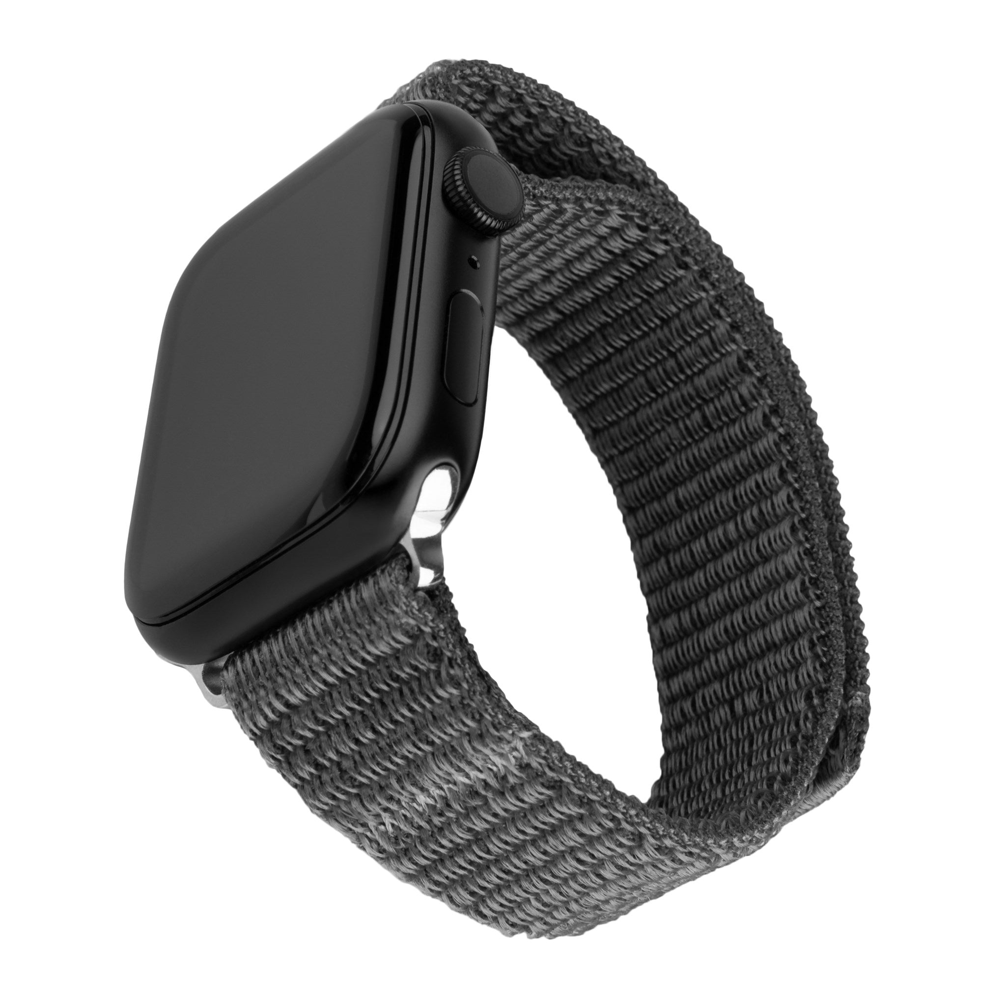 Apple Watch Ultra 1/2 (49mm) Fixed Nylonreim - Mørk grå