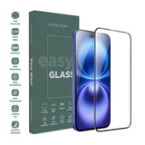 Mobile Origin EasyGlass Skjermbeskyttelsesglass - iPhone 15/16 - Gjennomsiktig/Svart Kant