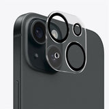 Mobile Origin Easy Lens Full Cover til iPhone 15 / 15 Plus - Gjennomsiktig