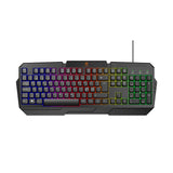 Deltaco 4-i-1 Gaming Sett m. Headset / Tastatur / Mus / Musematte - Svart