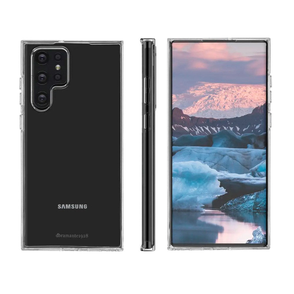 dbramante1928 Samsung Galaxy S22 Ultra Greenland Deksel - 100% Resirkulert Plast - Gjennomsiktig