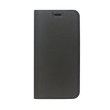 GreenMind iPhone X / XS Kunstskinn Flip Deksel m. Kortholder & Ståfunksjon - Svart