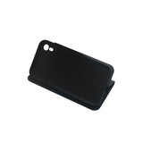 GreenMind iPhone XR Kunstskinn Flip Deksel m. Kortholder & Ståfunksjon - Svart