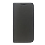 GreenMind iPhone XS Max Kunstskinn Flip Deksel m. Kortholder & Ståfunksjon - Svart