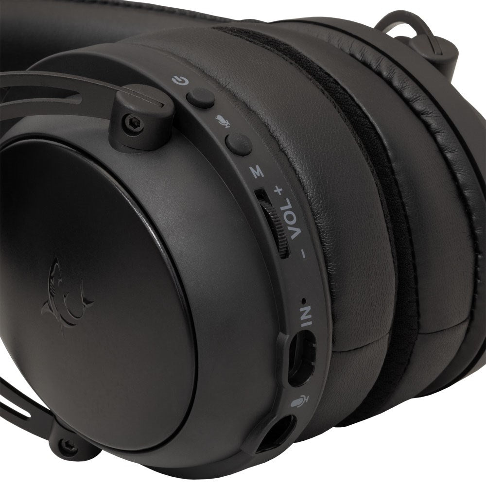 White Shark GORILLA PRO Trådløs Over-Ear Gaming Headset - Svart