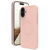 iPhone 16 Plus dbramante1928 Greenland Deksel - 100% Resirkulert Plast - MagSafe Kompatibel - Pink Sand