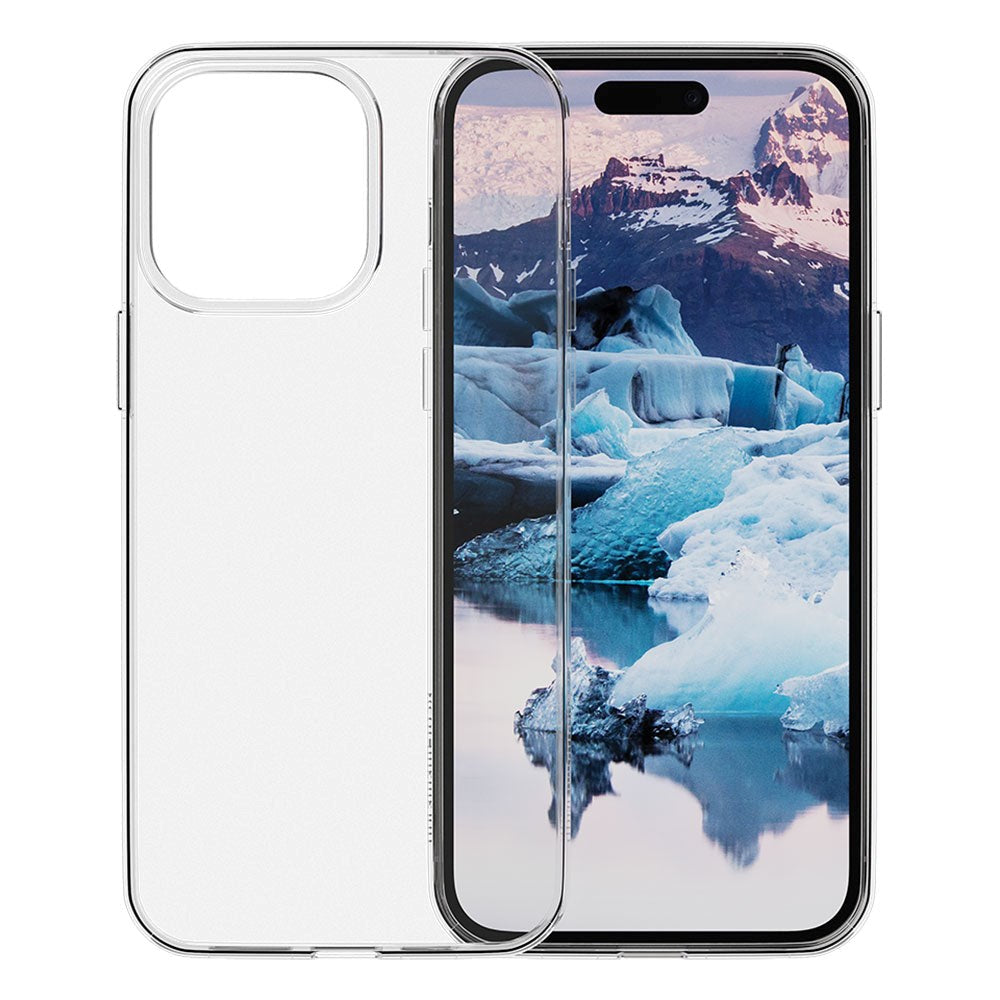 iPhone 15 Pro dbramante1928 Greenland Deksel - 100% Resirkulert Plast - Clear