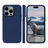 iPhone 15 Pro dbramante1928 Greenland Deksel - 100% Resirkulert Plast - Pacific Blue