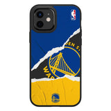 iPhone 12 / 12 Pro RhinoShield SolidSuit Håndverker NBA Deksel med Golden State Warriors - Sweat and Tears