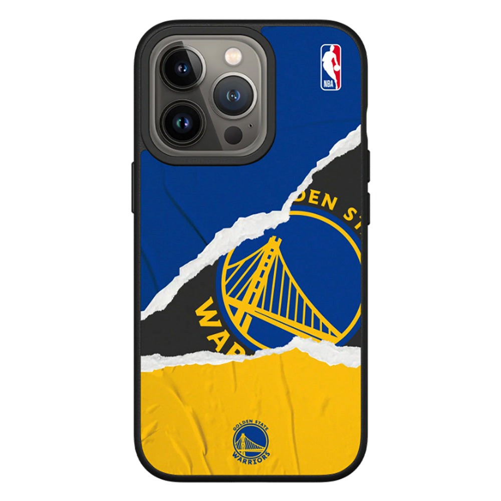 iPhone 13 Pro RhinoShield SolidSuit Håndverker NBA Deksel med Golden State Warriors - Sweat and Tears