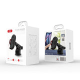 XO C39 Universell Biltelefonholder - Sugekopp for Dashbord - Svart