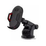 XO C39 Universell Biltelefonholder - Sugekopp for Dashbord - Svart