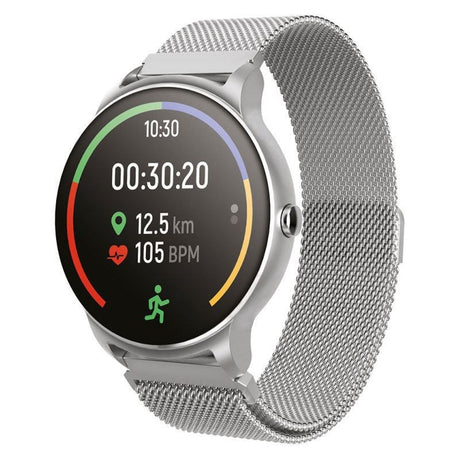 Forever ForeVive 2 SB-330 Fitness Smartwatch med Pulsmåler & Skritteller - Sølv